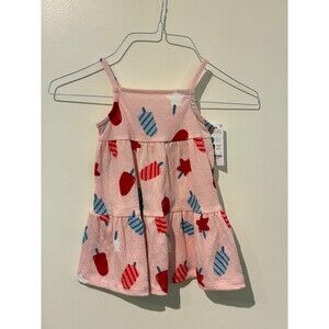 NWT Carter's‎ Child of Mine Pink Popsicle Dress - 12M